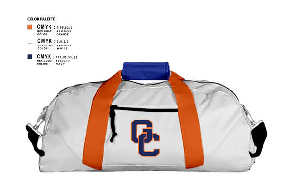 Duffle Bag, Grayson County High School Football, Football, Teamtime, Team time, sublimation, custom sports apparel, team uniforms, spirit wear, spiritwear, sports uniforms, custom shirts, team store, custom team store, fundraiser sports, apparel fundraiser