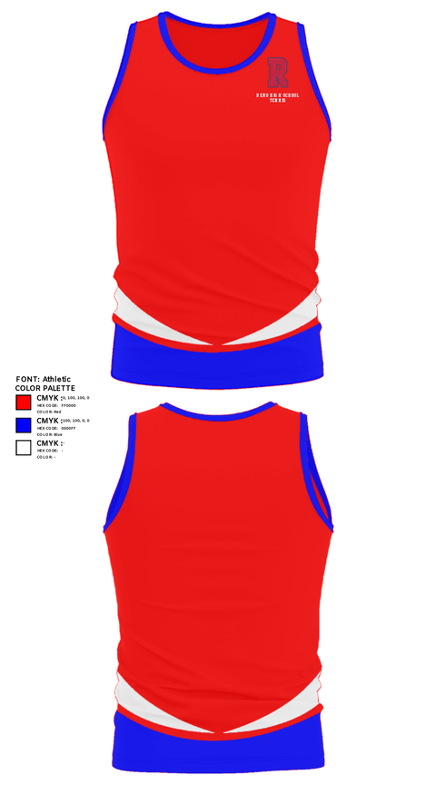 Tank Top, Reno High School Tennis, Tennis, Teamtime, Team time, sublimation, custom sports apparel, team uniforms, spirit wear, spiritwear, sports uniforms, custom shirts, team store, custom team store, fundraiser sports, apparel fundraiser