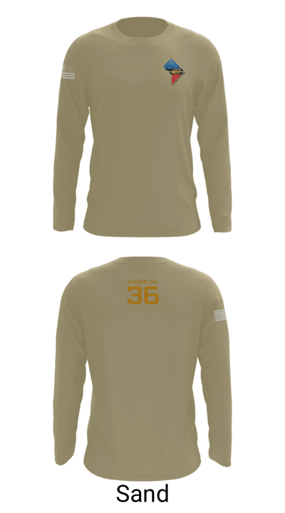 Rescue Engine 56DCFD RTC407 9148046 Long Sleeve Performance Shirt - 86
