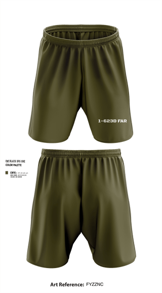Athletic Shorts With Pockets, 1/623rd FAR1-623D FAR, National Guard, Teamtime, Team time, sublimation, custom sports apparel, team uniforms, spirit wear, spiritwear, sports uniforms, custom shirts, team store, custom team store, fundraiser sports, apparel fundraiser