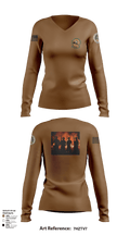 Twin cities squadron 18452981 Women's Long Sleeve V-neck Shirt - 127