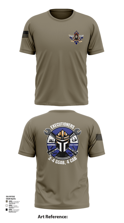 E 2-4 GSAB 63928011 Short Sleeve Performance Shirt - 127