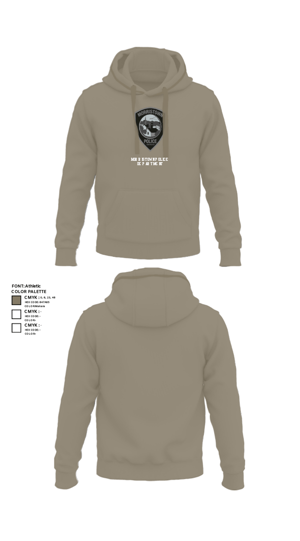 Hoodie, Morristown Police Department, Police, Teamtime, Team time, sublimation, custom sports apparel, team uniforms, spirit wear, spiritwear, sports uniforms, custom shirts, team store, custom team store, fundraiser sports, apparel fundraiser