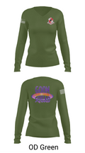 92nd Engineers 80974269 Women's Long Sleeve V-neck Shirt - 57