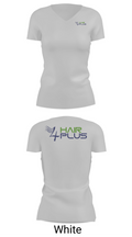 4Hair Plus 30643796 Women's Short Sleeve V-neck Shirt - 19