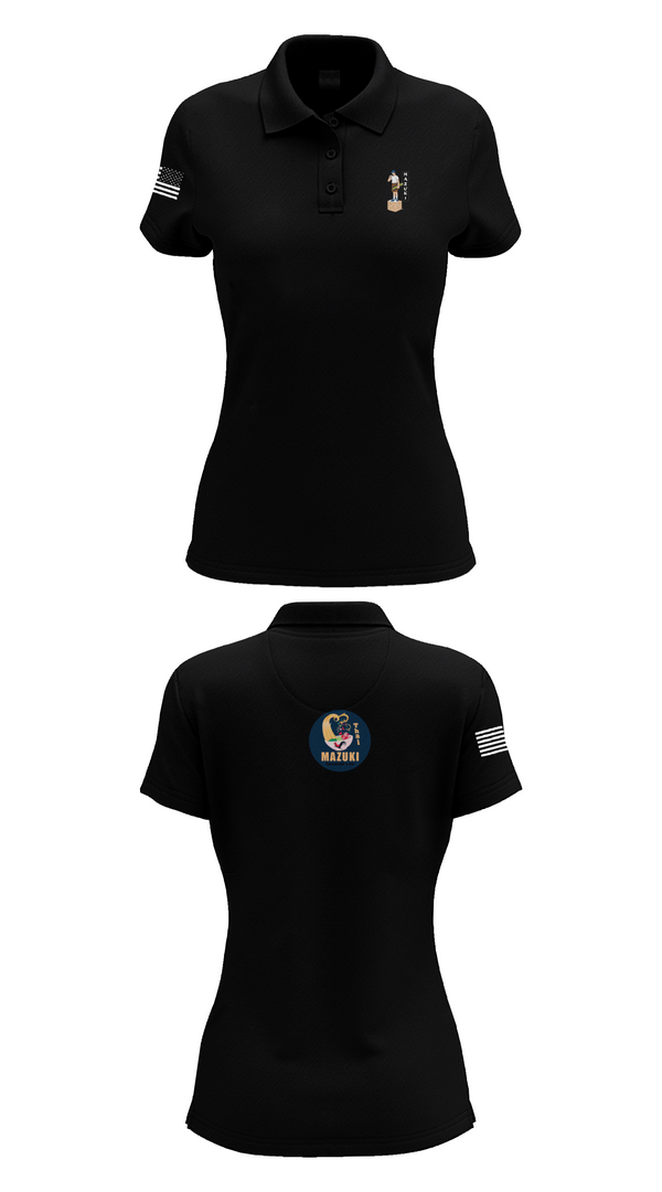 Womens Short Sleeve Performance Polo, Thai Mazuki, , Teamtime, Team time, sublimation, custom sports apparel, team uniforms, spirit wear, spiritwear, sports uniforms, custom shirts, team store, custom team store, fundraiser sports, apparel fundraiser