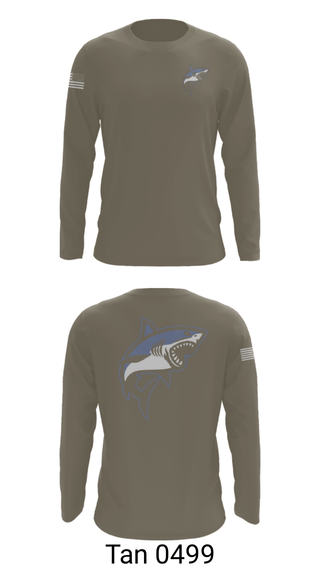 Long Sleeve Performance Shirt, Great white guns, Marines, Teamtime, Team time, sublimation, custom sports apparel, team uniforms, spirit wear, spiritwear, sports uniforms, custom shirts, team store, custom team store, fundraiser sports, apparel fundraiser