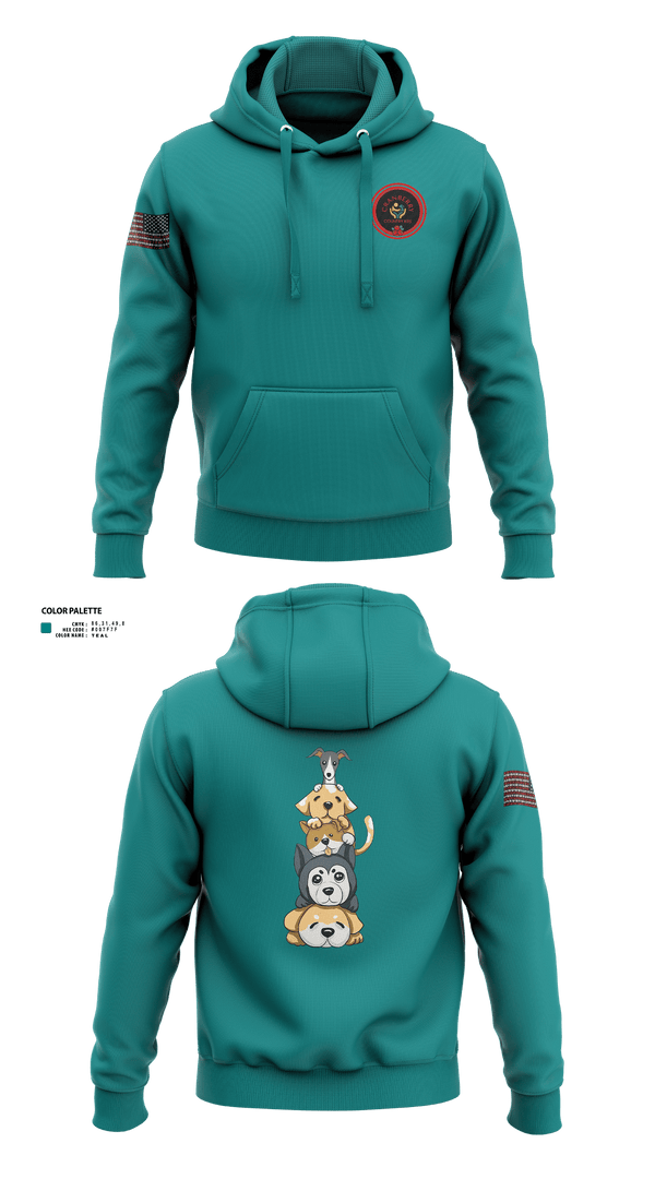 Hoodie, Cranberry Country K9s, , Teamtime, Team time, sublimation, custom sports apparel, team uniforms, spirit wear, spiritwear, sports uniforms, custom shirts, team store, custom team store, fundraiser sports, apparel fundraiser