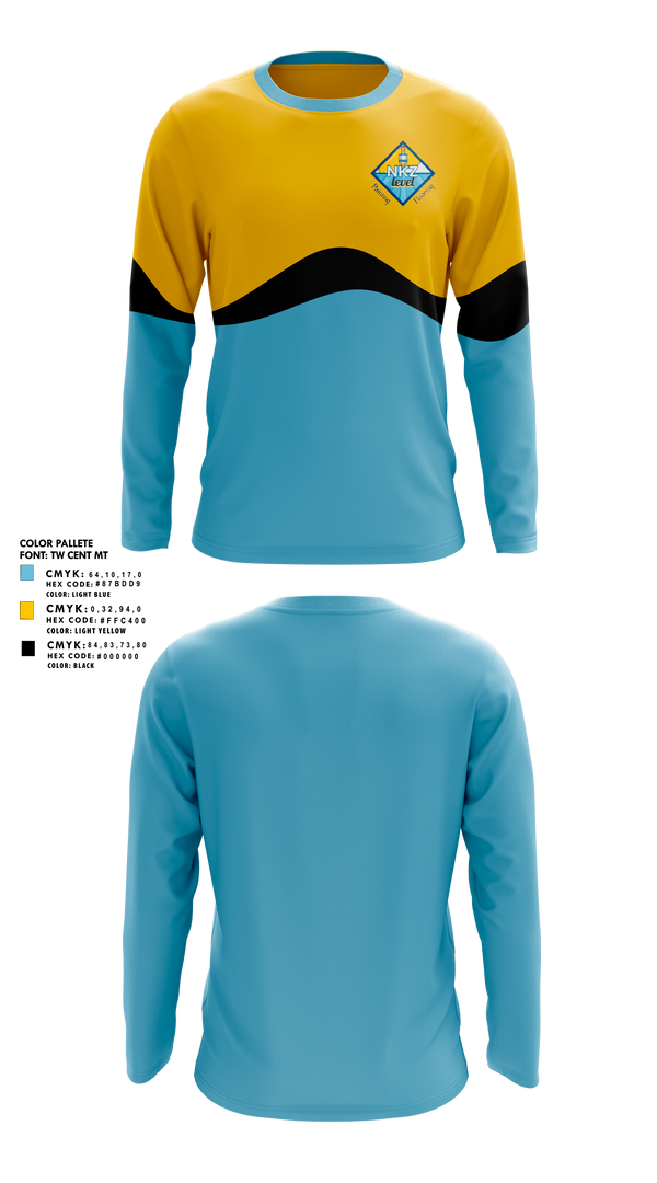 Long Sleeve Performance Shirt, NKZ Level Painting & Flooring, , Teamtime, Team time, sublimation, custom sports apparel, team uniforms, spirit wear, spiritwear, sports uniforms, custom shirts, team store, custom team store, fundraiser sports, apparel fundraiser