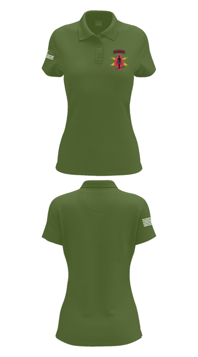 Usasoc 85355509 Women's Short Sleeve Performance Polo  - 55