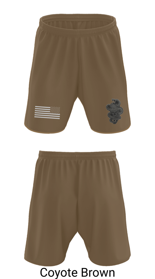 Athletic Shorts With Pockets, HHC 1-8IN SCT, Army, Teamtime, Team time, sublimation, custom sports apparel, team uniforms, spirit wear, spiritwear, sports uniforms, custom shirts, team store, custom team store, fundraiser sports, apparel fundraiser