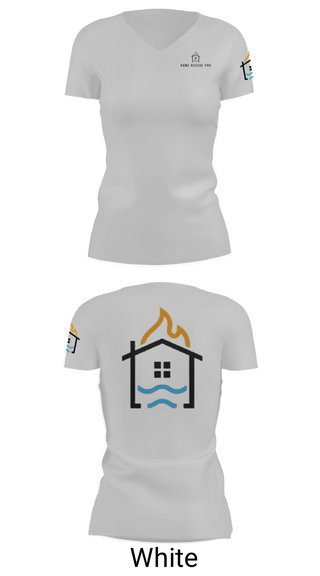 Womens Short Sleeve Vneck Shirt, Home Rescue Pro, , Teamtime, Team time, sublimation, custom sports apparel, team uniforms, spirit wear, spiritwear, sports uniforms, custom shirts, team store, custom team store, fundraiser sports, apparel fundraiser