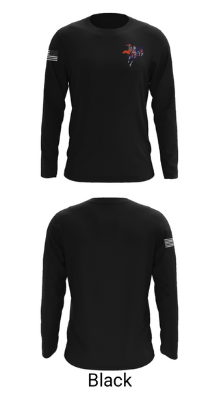 Long Sleeve Performance Shirt, North Montgomery High School Tennis, Baseball, Teamtime, Team time, sublimation, custom sports apparel, team uniforms, spirit wear, spiritwear, sports uniforms, custom shirts, team store, custom team store, fundraiser sports, apparel fundraiser