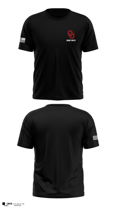 OU Army ROTC 95723228 Short Sleeve Performance Shirt - 2