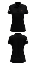 Buckholts High School Volleyball 90756704 Women's Short Sleeve Performance Polo  - 36