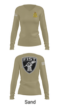 1-200 Infantry 56519387 Women's Long Sleeve V-neck Shirt - 92
