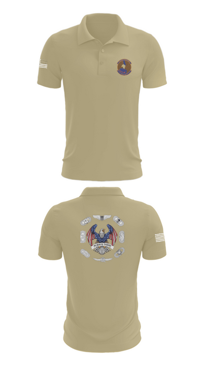 22nd OSS 19012773 Short Sleeve Performance Polo - 87