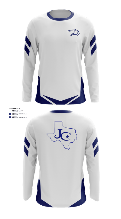 Jarrell High School Golf 58672907 Long Sleeve Performance Shirt - 40