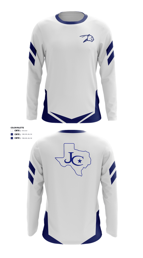 Long Sleeve Performance Shirt, Jarrell High School Golf, Golf, Teamtime, Team time, sublimation, custom sports apparel, team uniforms, spirit wear, spiritwear, sports uniforms, custom shirts, team store, custom team store, fundraiser sports, apparel fundraiser