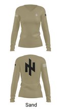 Vitalii 64188372 Women's Long Sleeve V-neck Shirt - 97