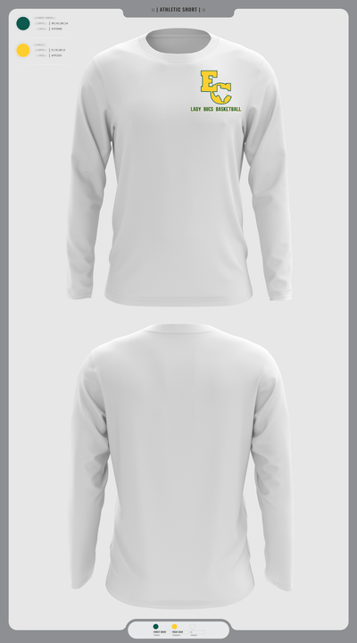 East Chambers High School Basketball 56385397 Long Sleeve Performance Shirt - 64