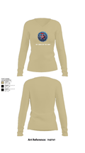 Defenders of the Coast 55922542 Women's Long Sleeve V-neck Shirt - 82