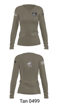 Special Response Team 18525439 Women's Long Sleeve V-neck Shirt -1 73
