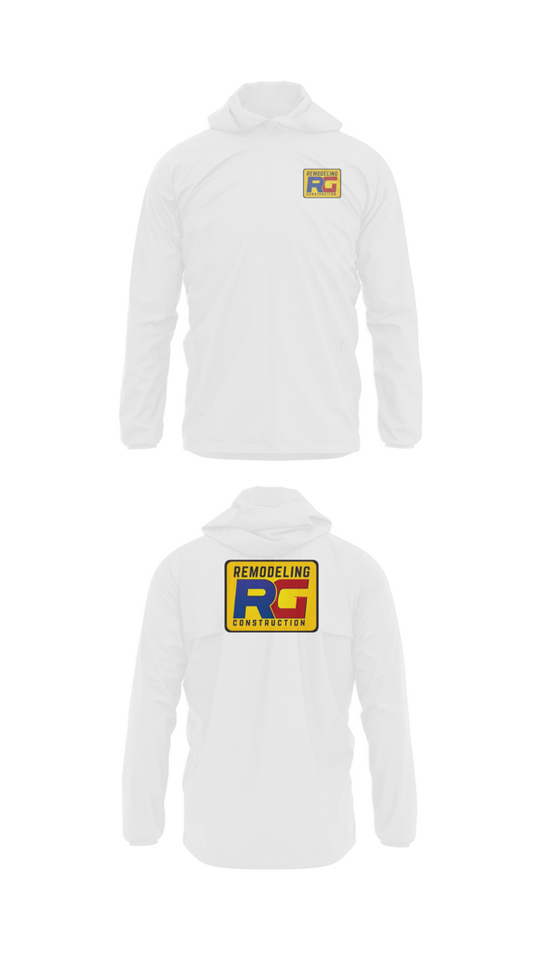 Windbreaker, Rg remodeling, , Teamtime, Team time, sublimation, custom sports apparel, team uniforms, spirit wear, spiritwear, sports uniforms, custom shirts, team store, custom team store, fundraiser sports, apparel fundraiser
