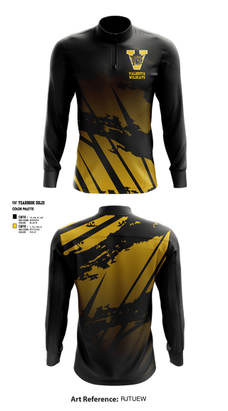 Quarter Zip Jacket, Valdosta Wildcats, , Teamtime, Team time, sublimation, custom sports apparel, team uniforms, spirit wear, spiritwear, sports uniforms, custom shirts, team store, custom team store, fundraiser sports, apparel fundraiser