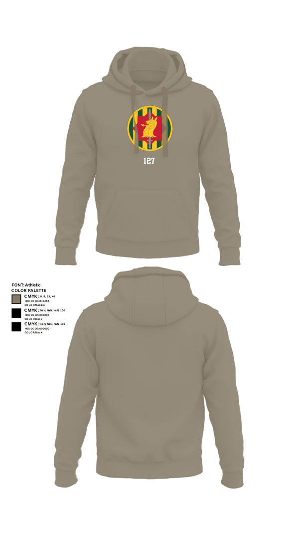 Hoodie, 127, Army, Teamtime, Team time, sublimation, custom sports apparel, team uniforms, spirit wear, spiritwear, sports uniforms, custom shirts, team store, custom team store, fundraiser sports, apparel fundraiser