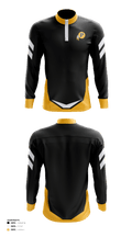 Pontotoc Warriors 5056455 Quarter Zip Jacket - 40