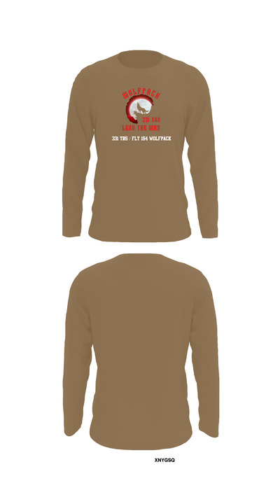 331 TRS / FLT 154 WOLFPACK 75262694 Long Sleeve Performance Shirt 12