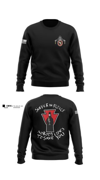 Crew Neck Sweatshirt, 1-111 MTR renew1-111 SkinWalker renew, National Guard, Teamtime, Team time, sublimation, custom sports apparel, team uniforms, spirit wear, spiritwear, sports uniforms, custom shirts, team store, custom team store, fundraiser sports, apparel fundraiser