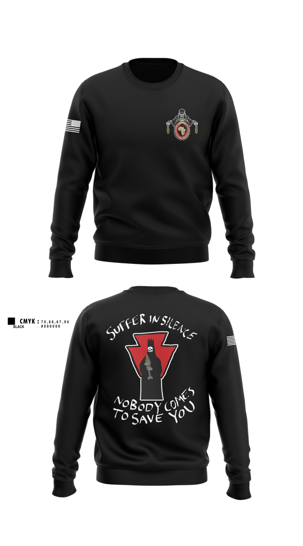 Crew Neck Sweatshirt, 1-111 MTR renew1-111 SkinWalker renew, National Guard, Teamtime, Team time, sublimation, custom sports apparel, team uniforms, spirit wear, spiritwear, sports uniforms, custom shirts, team store, custom team store, fundraiser sports, apparel fundraiser