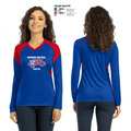 Warren Central High School Cheer 68403742 Women's Long Sleeve V-neck Shirt -1 3