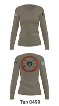 FiST 23461966 Women's Long Sleeve V-neck Shirt - 77