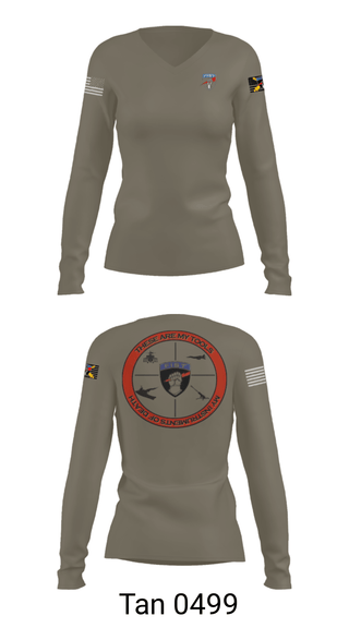 Womens Long Sleeve Vneck Shirt, FiST, Army, Teamtime, Team time, sublimation, custom sports apparel, team uniforms, spirit wear, spiritwear, sports uniforms, custom shirts, team store, custom team store, fundraiser sports, apparel fundraiser