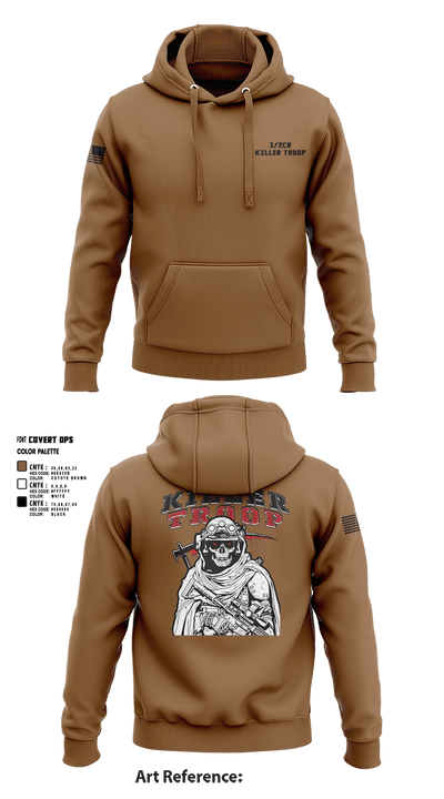 3/2CR Killer Troop 6220684 Hoodie - 6