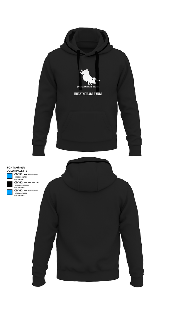 Hoodie, Buckingham Farm, , Teamtime, Team time, sublimation, custom sports apparel, team uniforms, spirit wear, spiritwear, sports uniforms, custom shirts, team store, custom team store, fundraiser sports, apparel fundraiser