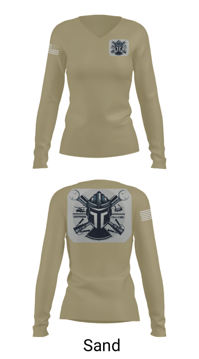 2-4 GSAB ECHO CO. 68271986 Women's Long Sleeve V-neck Shirt - 97