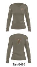 3rd G Co v2/8 21676993 Women's Long Sleeve V-neck Shirt - 77