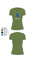 Oak Creek Knights 26467111 Women's Short Sleeve V-neck Shirt - 17