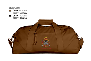 Duffle Bag, 758th SMC, Army, Teamtime, Team time, sublimation, custom sports apparel, team uniforms, spirit wear, spiritwear, sports uniforms, custom shirts, team store, custom team store, fundraiser sports, apparel fundraiser