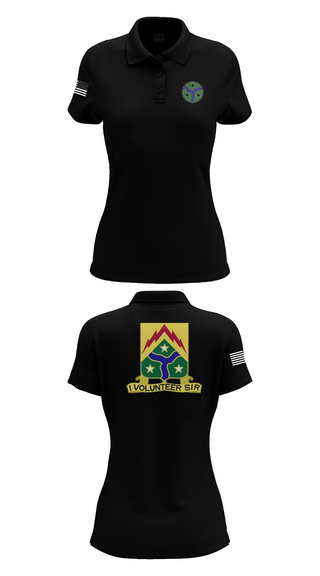 Womens Short Sleeve Performance Polo, 278th Armored Cavalry, Army, Teamtime, Team time, sublimation, custom sports apparel, team uniforms, spirit wear, spiritwear, sports uniforms, custom shirts, team store, custom team store, fundraiser sports, apparel fundraiser