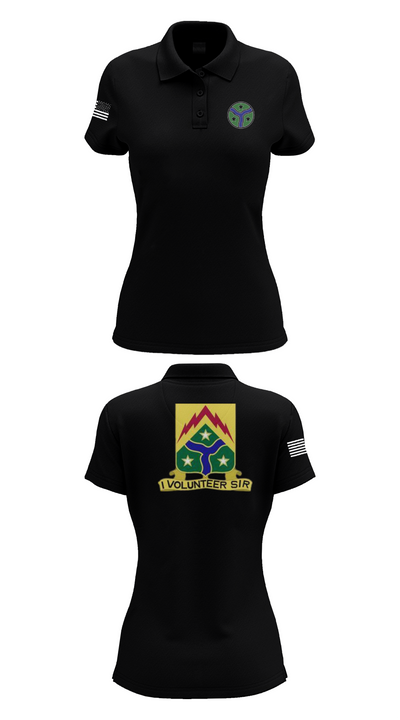 278th Armored Cavalry 65599627 Women's Short Sleeve Performance Polo  - 35