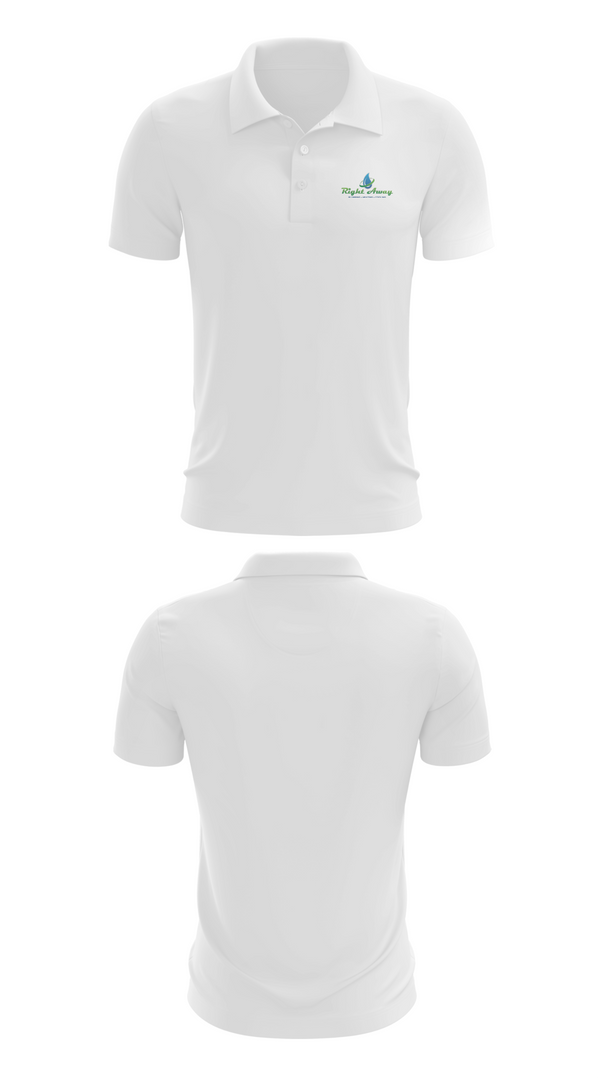 Short Sleeve Performance Polo, Right away plumbing sewer heating cooling, , Teamtime, Team time, sublimation, custom sports apparel, team uniforms, spirit wear, spiritwear, sports uniforms, custom shirts, team store, custom team store, fundraiser sports, apparel fundraiser