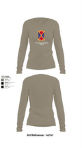 10th Army Air and Missile Command 85697191 Women's Long Sleeve V-neck Shirt - 62
