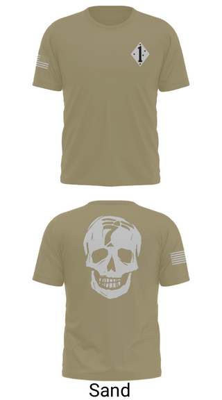 Old School Cotton Feel Shirt, 3/7 Kilo 3rd, Marines, Teamtime, Team time, sublimation, custom sports apparel, team uniforms, spirit wear, spiritwear, sports uniforms, custom shirts, team store, custom team store, fundraiser sports, apparel fundraiser