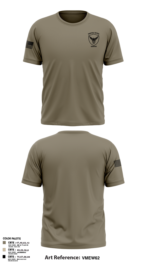 Old School Cotton Feel Shirt, Practical Tactical Advantage, , Teamtime, Team time, sublimation, custom sports apparel, team uniforms, spirit wear, spiritwear, sports uniforms, custom shirts, team store, custom team store, fundraiser sports, apparel fundraiser