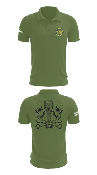 46th MP Co 42488170 Short Sleeve Performance Polo - 46